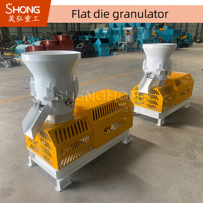 Máquina granuladora de fertilizantes orgánicos con alta tasa de granulación (>95%) sin necesidad de secado ni trituración y ahorro de energía