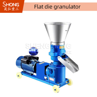 Máquina granuladora de fertilizante orgánico de 10 toneladas/hora, 90 kW, acero al carbono