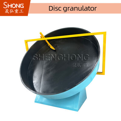 Granulador de disco para fertilizantes orgánicos de 50 toneladas/H con alta tasa de granulación, 380V