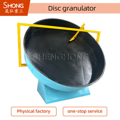 Alta Tasa de Granulación ≥95% Granulador de Disco con Diseño de Base Fuerte No Necesita Perno de Anclaje para un Funcionamiento Suave