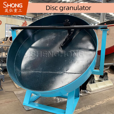 Polvo químico 6t/H de Pan Fertilizer Granulation Equipment For del disco