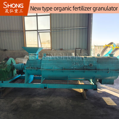 Granulador de fertilizantes orgánicos de lodo Granulador de compost Máquina con dientes de agitación 380V Capacidad de 5-10 toneladas/h