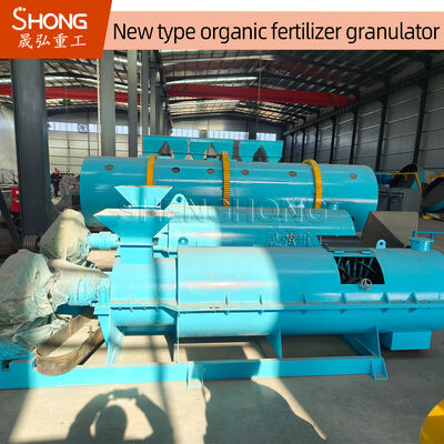 Granulador de fertilizante orgánico de 45kw con 12 meses de garantía para granulación de tipo húmedo