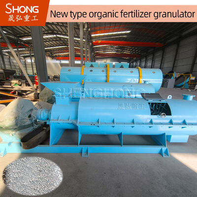 Granulador de fertilizante orgánico de 37kw 380v para procesamiento de estiércol con alto contenido orgánico