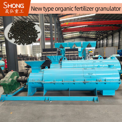 Granulador de fertilizantes orgánicos de potencia de 30 a 75 kW de 380 voltios para la producción de gránulos esféricos