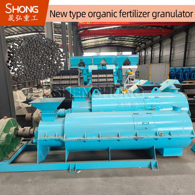 Granulador de fertilizantes orgánicos de forma esférica con velocidad de rotación de 312 R/m y voltaje de 380V, 50HZ