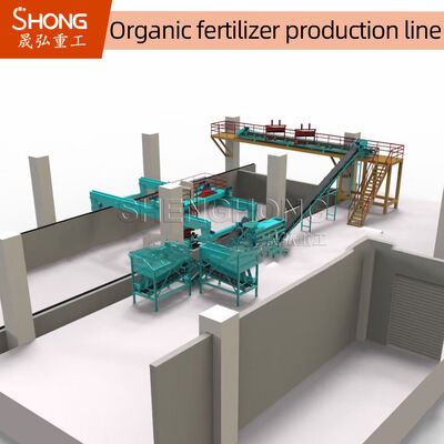 Sistema de granulación húmeda con granulador combinado con dientes agitadores de acero al manganeso para gránulos en forma de bola de bajo consumo de energía en una línea de producción de fertilizantes orgánicos