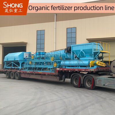 Equipos de fertilizantes orgánicos certificados CE e ISO con garantía de calidad para exportación global