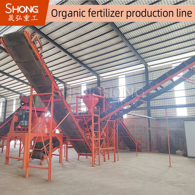 Máquina granuladora de fertilizantes orgánicos certificada BV con capacidad de producción de 8-10 t/h y tamaño de gránulo ajustable de 0,3-3,0 mm