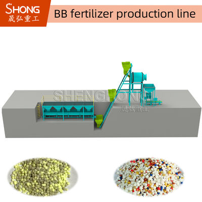 Mezclador de fertilizantes BB personalizado con voltaje de 380 y 1 año de garantía para la línea de producción de fertilizantes
