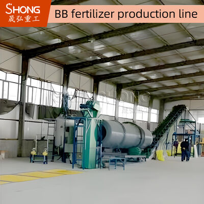 1-5 t/h Capacidad de producción Línea de producción de fertilizantes BB con alta eficiencia de trabajo y características personalizables