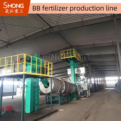 Línea de producción de fertilizantes BB de alta precisión, voltaje personalizado, 15-22kw, para planta de mezcla de fertilizantes a granel