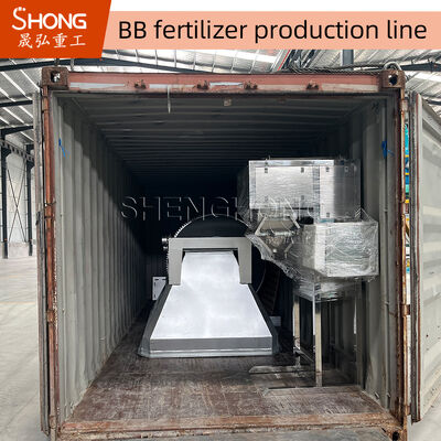 Instalación de producción compuesta semi automática del fertilizante cadena/5-20t/H de producción del fertilizante