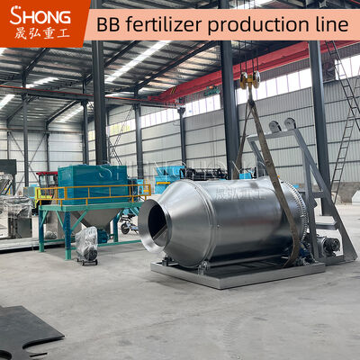 Cadena de producción oval del mezclador del fertilizante del BB de la forma que hace juego la maquinaria
