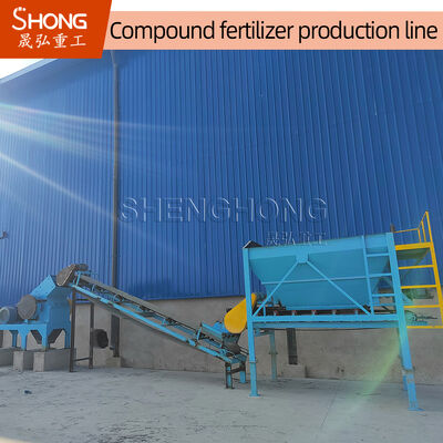 Granulador de tambor de fertilizantes NPK de alta capacidad 5-100 T/H con alto contenido de nutrientes y línea de producción altamente automatizada