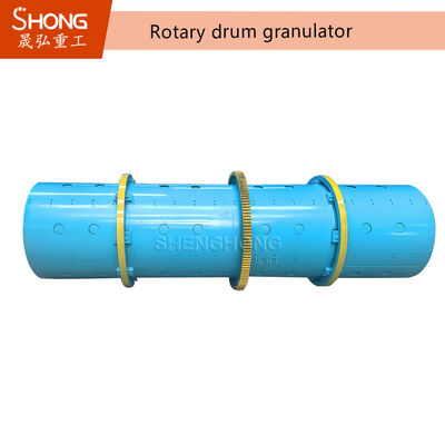 Máquina granulante de tambor rotativo con estructura de acero duradera para un funcionamiento estable y continuo y una capacidad de 1-30 T/H