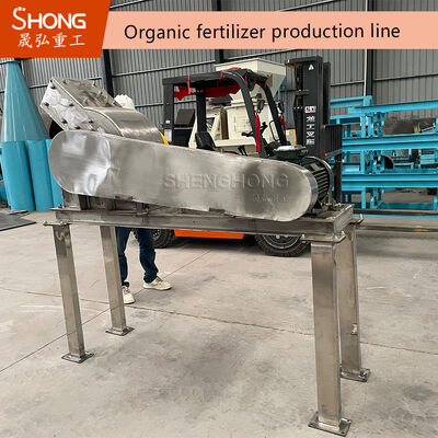 Línea de producción de fertilizantes orgánicos biológicos de 2-3 toneladas/hora con gránulos en forma de bola y tasa de granulación > 98%