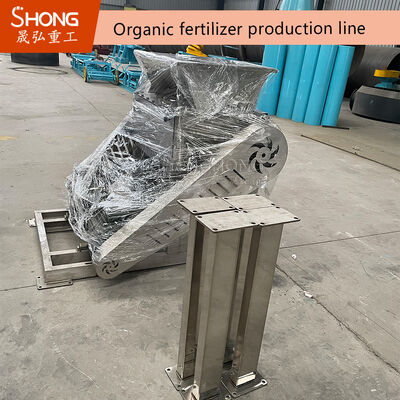 Línea de producción de fertilizantes orgánicos totalmente automática con capacidad de 1-2 t/h y tasa de granulación > 98%