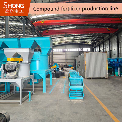 Línea de producción de fertilizantes compuestos NPK OEM personalizada con configuración flexible y capacidad de 1-50 T/H