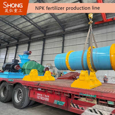 Energy-Saving Non-Drying Continuous Production Compound Fertilizer Granulation Line for NPK Fertilizer